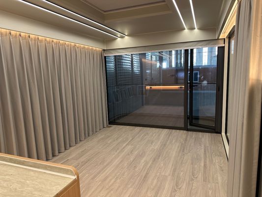 Πολυλειτουργικό Top Fashion Luxury Tiny Casas Prefabricadas Κινητή Διαστημική Κάψουλα Προσαρμοσμένο Μέγεθος 2 υπνοδωμάτια Κωντέινερ Σπίτι
