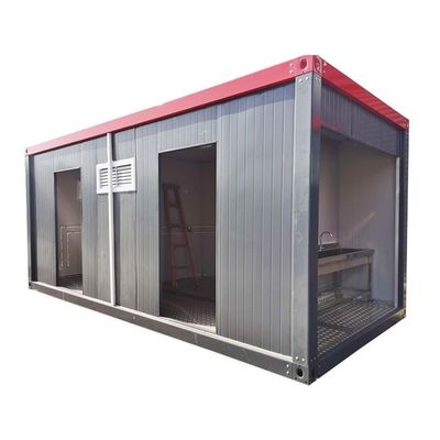 Φορητές κινητές τουαλέτες για το πάρκο Sandwich Panel Support Custom Prefabricated Outdoor Washroom