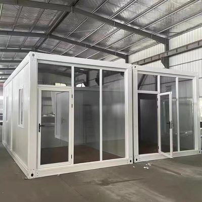 20ft 40ft Προετοιμασμένη εύκολη συναρμολόγηση αποσυναρμολόγηση αποσυναρμολογητέος σπιτικό εμπορευματοκιβωτίου μοντέρνο απλό στυλ σχεδιασμένο για ξενοδοχείο
