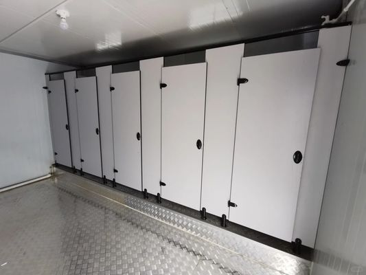 Προετοιμασμένες τουαλέτες ντους για κάμπινγκ με πρότυπο πάχος για σύγχρονο στυλ και εύκολη εγκατάσταση