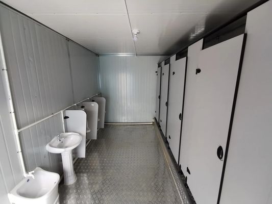 Προετοιμασμένες τουαλέτες ντους για κάμπινγκ με πρότυπο πάχος για σύγχρονο στυλ και εύκολη εγκατάσταση