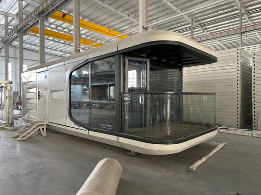 Λούξυ Outdoor Resort Mobile Prefab Tiny Houses Home Space Capsule Living Container House για ξενοδοχείο σε προσαρμοσμένο χρώμα