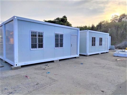 20Ft Sandwich Panel Στέγαση προσωπικού για ξενοδοχείο από επαγγελματία του αποσυναρμολογητέου σπιτιού δοχείου