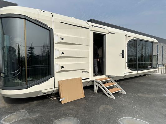 Λούξυ Outdoor Resort Mobile Prefab Tiny Houses Home Space Capsule Living Container House για ξενοδοχείο σε προσαρμοσμένο χρώμα