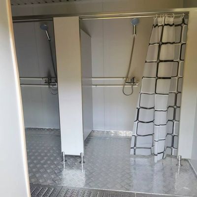 Γρήγορη εγκατάσταση Unisex σχεδιασμός προκατασκευασμένη τουαλέτα μονωτικό δοχείο κινητό δοχείο τουαλέτα προκατασκευασμένο εύκολο συναρμολόγηση μπάνιο