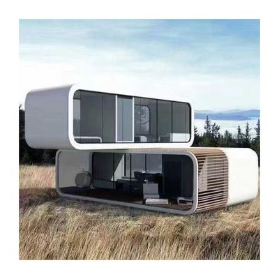 Αμεσής προμήθεια Σύγχρονη Prefab Capsule House Διαστημική Κάψουλα κρεβάτι Καμπίνα ξενοδοχείου με σύγχρονο στυλ σχεδιασμού