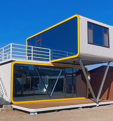 Ατσάλι Luxury Container House Ανταγωνιστική για προσαρμοσμένο χρώμα εξωτερικό προφυλακτικό διαστημικό κάψουλο κρεβάτι ξενοδοχείο καμπίνα