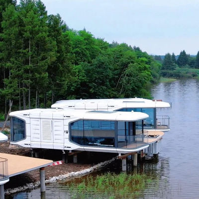 Εξωτερικό Prefab Space Capsule House για ξενοδοχείο σε 20'/40' Container Μεταφορά και φορτίο