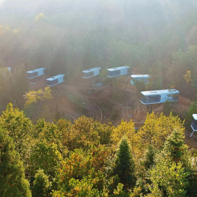 Εξωτερικό Prefab Space Capsule House για ξενοδοχείο σε 20'/40' Container Μεταφορά και φορτίο