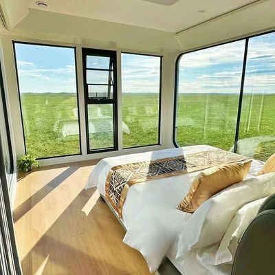 Εξωτερικό Prefab Space Capsule House για ξενοδοχείο σε 20'/40' Container Μεταφορά και φορτίο
