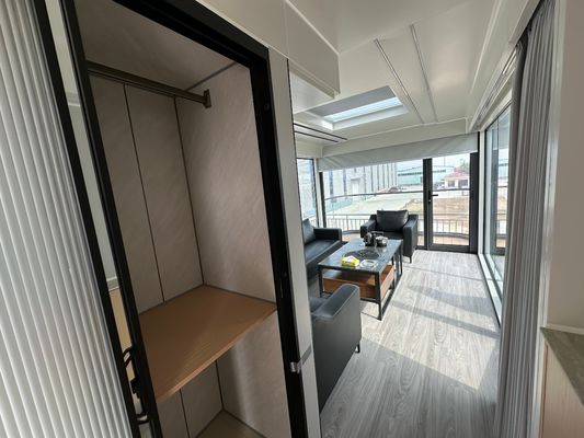 Σύγχρονο Prefab Design Space Capsule Resort Hotel με σάντουιτς και 3D μοντέλο