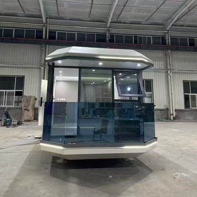 Τουριστικό θέρετρο Prefab Mobile Villa Space Capsule Μικρό σπίτι με προσαρμοσμένο μέγεθος και μπάνιο Μονουλικό ξενοδοχείο