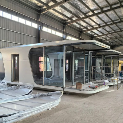 Εξωτερικό Prefab Space Capsule House Επιλογή ξενοδοχείου με προσαρμοσμένο χρώμα