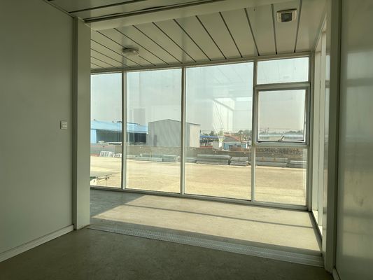 Ξενοδοχείο Σταθερό Prefab Ανερό Ανεμπόδιστο Ανεμπόδιστο Ανεμπόδιστο Σάντουιτς Πίνακα Κωνσταντίνου Σπίτι Σπίτι με παράθυρο από αλουμίνιο