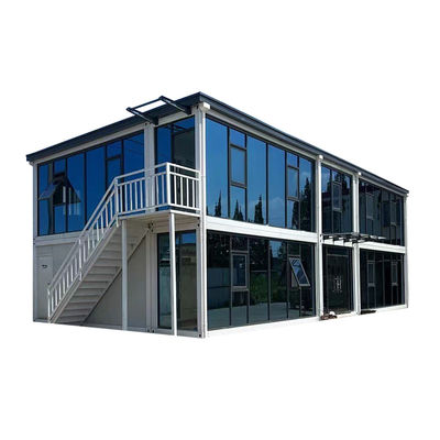 Προμήθεια μοντέρνο σχεδιασμό στυλ Prefab Container House από γαλβανισμένο χάλυβα 180g σε συναρπαστικό