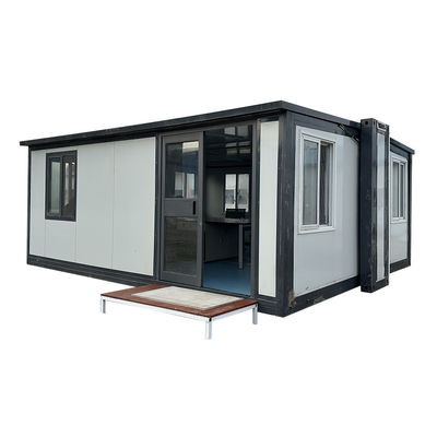 Μεταφορές και φορτίο Πολυλειτουργικό 20Ft Prefab Container Επεκτάσιμο σπίτι Ελαφρύ χάλυβα Πλαστικό προκατασκευασμένο σπίτι για αγρόκτημα