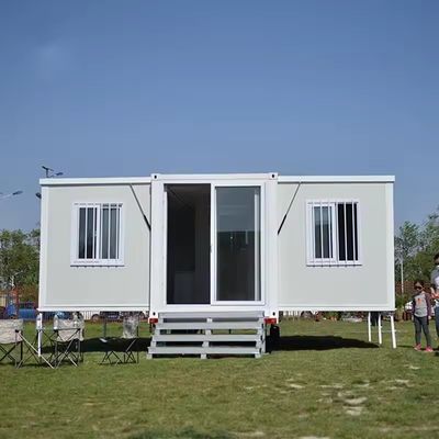 Καλό θερμομόνωση πλαίσιο Prefab κοντέινερ σπίτια χάλυβα πολυτελή κοντέινερ σπίτι για βίλα 40ft γρήγορη κατασκευή