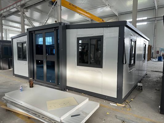 15-30 χρόνια διάρκεια ζωής πολυτελή 40 Ft Fireproof Prefab κινητό μικρό σπίτι με ευέλικτη εγκατάσταση συναρμολόγησης