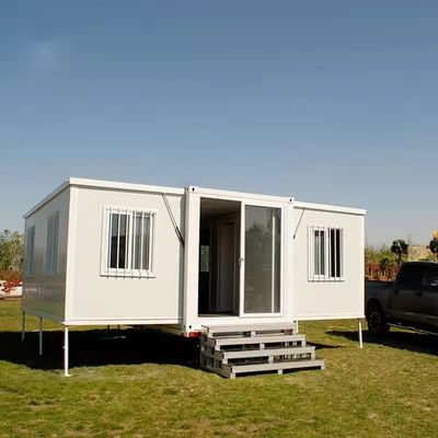 15-30 έτη διάρκεια ζωής 20 Ft Prefab Container Σπίτια με ευέλικτη εγκατάσταση συναρμολόγησης και πυρόστακτο υδατοασφαλές τοίχωμα