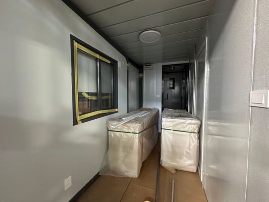 Αποσυναρμολογητέο Επεκτατικό Κωντέινερ Σπίτι Βίλα Προσαρμοσμένο χρώμα Προετοιμασμένο Μοντέλο Σπίτι