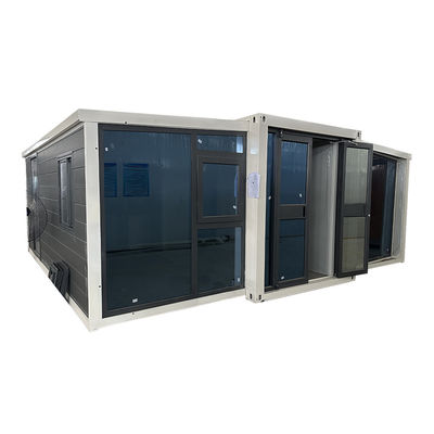 20ft 30ft 40ft Επεκτάσιμο Κουτί Κωντέινερ Αδιάβροχο Χάλυβα Προετοιμασμένο Σπίτι με ευέλικτη συναρμολόγηση και προσαρμοσμένο χρώμα