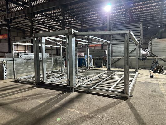 Επεκτάσιμη προκατασκευασμένη βίλα 20 Ft κινητό σπίτι εμπορευματοκιβωτίου με σύγχρονο σχεδιασμό