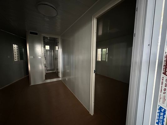 Επεκτάσιμη προκατασκευασμένη βίλα 20 Ft κινητό σπίτι εμπορευματοκιβωτίου με σύγχρονο σχεδιασμό