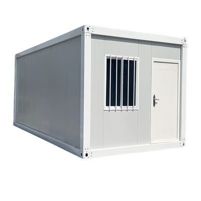 Χώρος κατασκευής μοναδικά σχεδιασμένο ασφαλές ισχυρό σταθερό 20ft σάντουιτς πάνελ αποσυναρμολογητέο σπίτι εμπορευματοκιβωτίου για το στρατόπεδο εργαζομένων