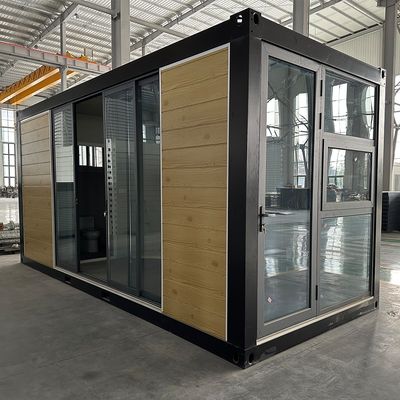 Αδιάβροχο Αδιάβροχο Πυροπροστατευτικό 20ft 40ft Εύκολη εγκατάσταση Κινητή Μοντελοποιημένη επίπεδη συσκευασία Κουτί για τις ανάγκες σας