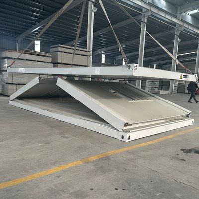 20ft 30ft 40ft Έτοιμη Γενιά Χάλυβα Φρέμα Φυτική Γυάλινη Οροφή Δυνατότητα αναδίπλωσης Κοντέινερ Σπίτι για πολυκατασκευασμένο διαμέρισμα