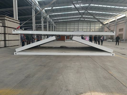 Αναβάθμιση Γρήγορη κατασκευή 20ft 30ft 40ft Προσαρμοσμένη Μονουλική Αδιάβροχη γυάλινη μαλλί σάντουιτς Πίνακα αναδιπλούμενο κοντέινερ σπίτι με 1