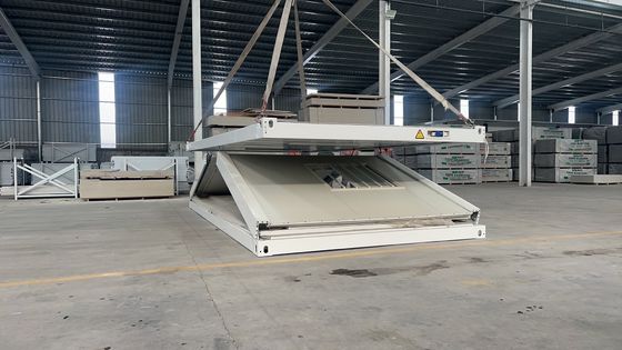 Αναβάθμιση Γρήγορη κατασκευή 20ft 30ft 40ft Προσαρμοσμένη Μονουλική Αδιάβροχη γυάλινη μαλλί σάντουιτς Πίνακα αναδιπλούμενο κοντέινερ σπίτι με 1