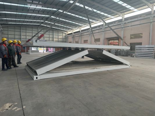 Χάλυβα 20ft 30ft 40ft Prefab Σάντουιτς Panel Μοντυλό Ζιγκ Ζαγκ αναδιπλούμενο Κουτί με ισχυρή και σταθερή δομή