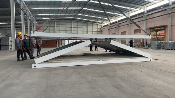 Ανοικτά Prefab Container Σπίτια Stackable φορητό Container Σπίτι με EPS σάντουιτς Πίνακα οροφή και το παράθυρο του αλουμινίου