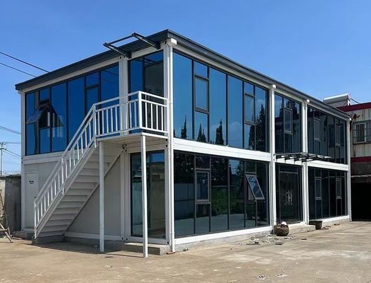 20 40 Ft Γρήγορη εγκατάσταση Flat Pack Cubby House Sandwich Panel Design Prefab Living Container Σπίτι για ανακούφιση από καταστροφές
