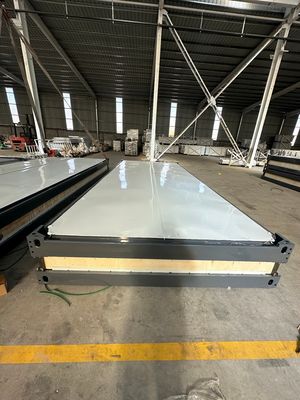 Εξωτερική λειτουργία Custom Πολλαπλών μεγεθών Flat Pack Container House με σύγχρονο σχεδιασμό και ηχομόνωση