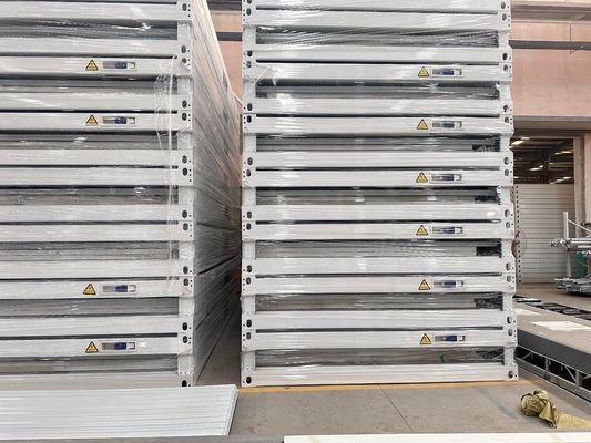 Σπασμένη γέφυρα Αλουμινίου πόρτα Prefab δοχείο σπίτι για Rotproof Ανερό αδιάβροχο πυρόστατη λειτουργία σε εξατομικευμένο μονωμένο σπίτι