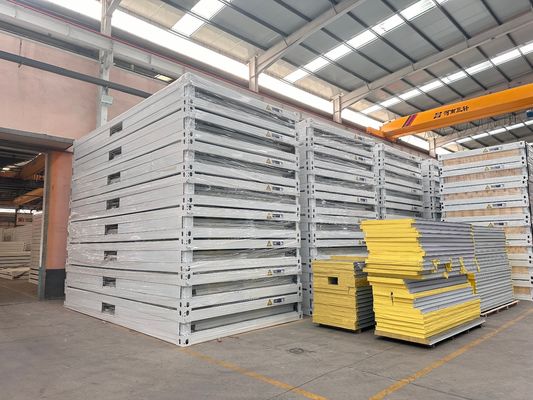 Σπασμένη γέφυρα Αλουμινίου πόρτα Prefab δοχείο σπίτι για Rotproof Ανερό αδιάβροχο πυρόστατη λειτουργία σε εξατομικευμένο μονωμένο σπίτι