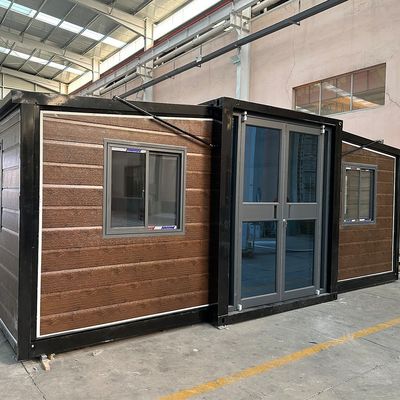 15-30 χρόνια διάρκεια ζωής 40 Ft 20 Ft Αποσυναρμολογητέο επεκτάσιμο σπίτι Προετοιμασμένα περιεκτικά σπίτια σε προσαρμοσμένο χρώμα