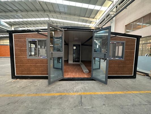 15-30 χρόνια διάρκεια ζωής 40 Ft 20 Ft Αποσυναρμολογητέο επεκτάσιμο σπίτι Προετοιμασμένα περιεκτικά σπίτια σε προσαρμοσμένο χρώμα