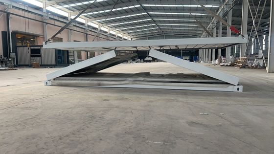 Φορητό Ανερόστερο Ανερόστερο 20ft 40ft Steel Frame Ασφαλές Δυνατό Σταθερό Χαμηλό Ανθρακούχο Πλαστικό Κωντέινερ Σώμα Εφοδιασμός 40'HQ