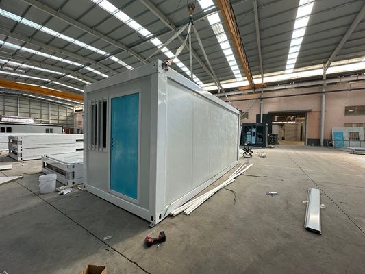 Χάλυβα Φρέμα Εύκολη συναρμολόγηση 20ft 30ft 40ft Prefab House επεκτάσιμη οικία εμπορευματοκιβωτίου σπίτι γραφείο αναδιπλούμενο σπίτι για το όφελος