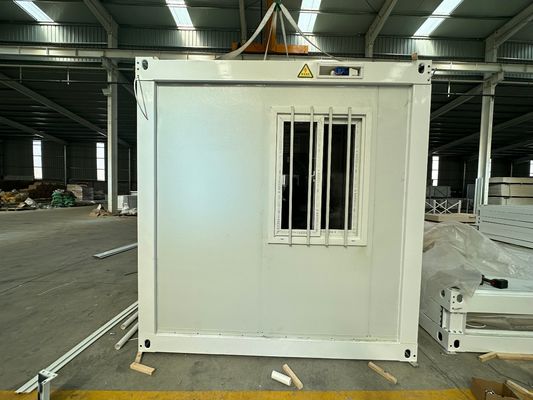 Κινητό πολυ-μονδολικό προσυσκευασμένο 20 40 ft προσυσκευασμένο γαλβανισμένο χάλυβα Zigzag αναδιπλούμενο δομικό σπίτι