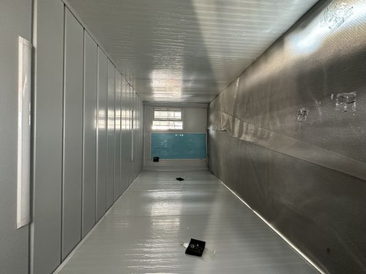 Κινητό πολυ-μονδολικό προσυσκευασμένο 20 40 ft προσυσκευασμένο γαλβανισμένο χάλυβα Zigzag αναδιπλούμενο δομικό σπίτι