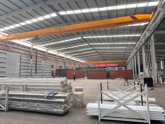 40ft 20ft Quick Assemble Flat Pack Container για υψηλή κλίμακα ανέμου Prefab Modular Office House σε γαλβανισμένο πλαίσιο χάλυβα