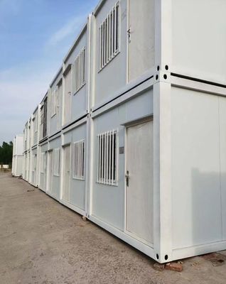 Γρήγορη κατασκευή μονωμένο σπίτι εμπορευματοκιβωτίου Επαγγελματική προσαρμογή και σύγχρονο σχεδιασμό για προσαρμόσιμα flat pack σπίτι