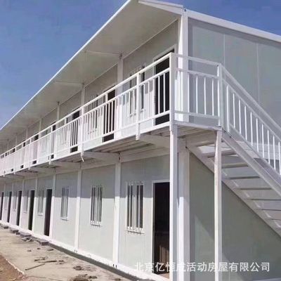 20ft 30ft 40ft Γρήγορη εγκατάσταση Flat Pack Μικρό Σπίτι Σάντουιτς Πάνελ Σπίτια Προετοιμασμένα Σπίτια Κωντέινερ για Υπηρεσιακές Απαιτήσεις