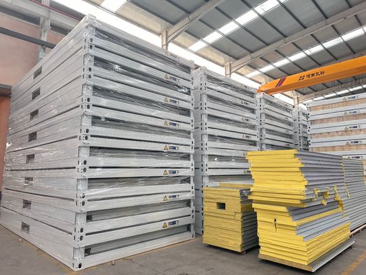 Προσαρμοσμένο Fast Building Home Prefab Flat Pack Container Office Sandwich Panel Μονουλικό Κωνσταντίνο Σπίτι για Γραφεία Αναβάθμιση