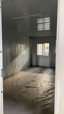 20 40 πόδια διαμέρισμα εύκολη εγκατάσταση προκατασκευασμένο μετακινούμενο προσαρμοσμένο χρώμα αναδιπλούμενο κοντέινερ σπίτι για γραφεία