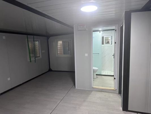 Αλουμινένιο παράθυρο 3 υπνοδωμάτια φορητό προκατασκευασμένο επεκτάσιμο δοχείο για εξωτερικά υπνοδωμάτια προστασία του περιβάλλοντος ανακύκλωση
